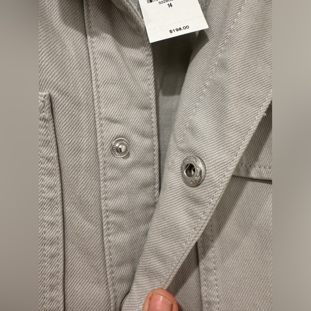 Express Jumpsuit - NWT Express x Simon Spurr Gray Jumpsuit - Picture 7 of 9